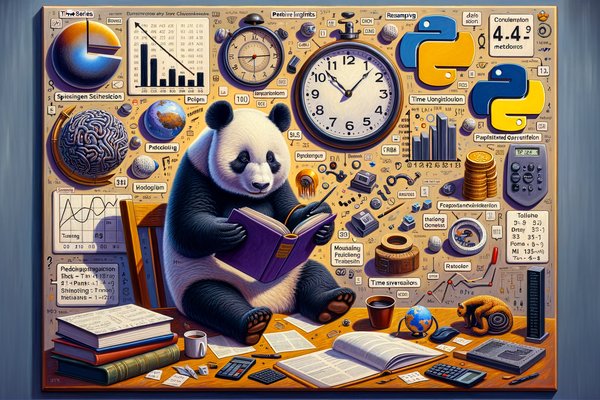 Beherrschung der Dimension Zeit: Ein tiefer Einblick in Pandas' Zeitreihen- und Datumsfunktionalität