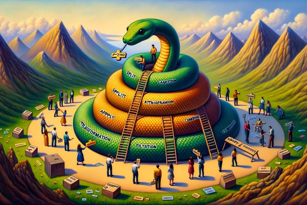 Datenanalyse meistern: Wie man die Kraft von Pandas mit der Teilen-Anwenden-Kombinieren-Strategie von Group By freisetzt