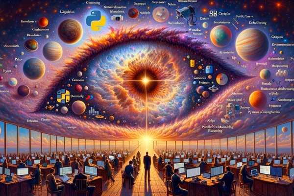 Die Geheimnisse des Universums entschlüsseln: Wie Python die Datenwissenschaft revolutioniert