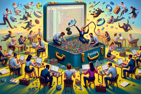 Die Macht der Wörter entsperren: Ein intensiver Einblick in das Pandas Benutzerhandbuch für die Beherrschung von Textdaten