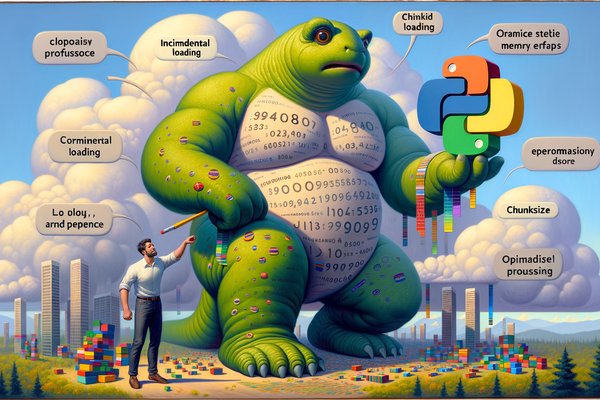 Entfesselung der Riesen: Wie Sie Ihre Datenanalyse mit Pandas für massive Datensätze skalieren